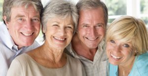 Group of elderly people